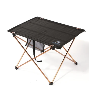 Letvægts Aluminium Legering Bærbare klapbord for Camping Udendørs Activties Sammenklappelig Picnic Grill Bruser klapbord