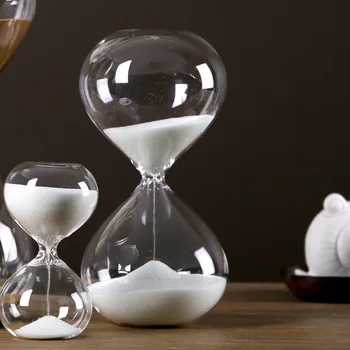 Levering Glas Timeglas Timer 30 Minutter Timeglas Timer Børn Børste Deres Tænder Sandglass Home Decor