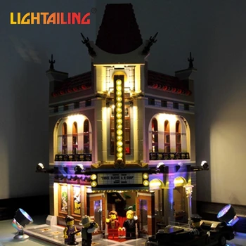 LIGHTAILING Led Light Up Kit Til Skaberen City Street Palads Biograf byggesten Toy Lys, der er Kompatibelt Med 10232 Og 15006