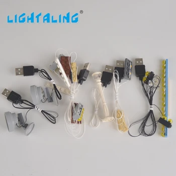 Lightaling LED Lys Kit Kompatibel med Kendte Mærke 10232 byggesten Mursten Skaberen Palads Biograf Legetøj