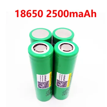 Liitokala for samsung 18650 2500mah lithium batteri 25r inr1865025r 20a batteri til elektronisk cigaret+MAX
