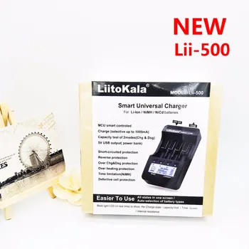 LiitoKala lii-500 LCD-3,7 V 1,2 V 18650 26650 16340 14500 10440 18500 20700B 21700 Batteri Oplader med skærm