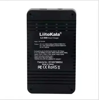 Liitokala lii-500 LCD-3,7 V/1,2 V AA/AAA 18650/26650/16340/14500/10440/18500 Batteri Oplader med skærm lii500