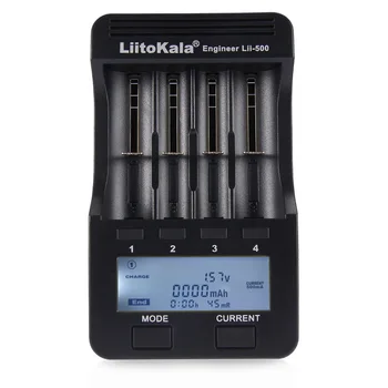 LiitoKala lii-500 LCD-Display 18650 Batteri Oplader lii500 For 18650 17500 26650 1634014500 AA AAA Ni-MH-Batteri