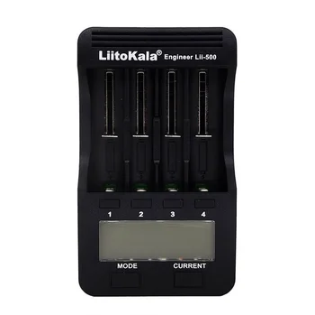 Liitokala lii500 LCD-oplader til 3,7 V 18650 26650 18500 Cylindrisk Lithium Batterier lii-500 1,2 V AA AAA NiMH Batteri Oplader