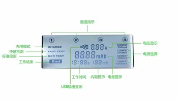 Liitokala lii500 LCD-oplader til 3,7 V 18650 26650 18500 Cylindrisk Lithium Batterier lii-500 1,2 V AA AAA NiMH Batteri Oplader