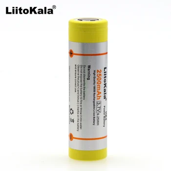 Liitokala Ny original LG 3,7 V 18650 HE4 2500mah powr 30A udledning Elektroniske særlige Genopladelige lithium Batterier