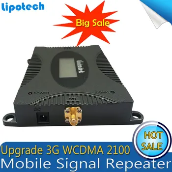 Lintratek Sæt Gain 70dB (LTE-Bånd 1) UMTS 2100 Mobil Signal Booster 3G (HSPA) WCDMA-netværk på 2100MHz 3G-UMTS-Cellulære Repeateren Forstærker