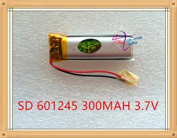Liter energi-batteri 3,7 V lithium polymer batteri 601245 MP3 sound recorder Bluetooth headset 300MAH