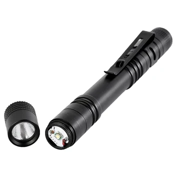 Litwod Z10316 Pen Lys Bærbare Mini LED Lommelygte Torch CREE Q5 Lommelygte Knus fra XP-2 500LM Lampe Med 2x AAA batterier