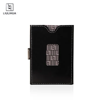 LLH nyligt kreditkort indehaveren exentri lignende punge Multi Card Slot 3 Folde Ultra Tynd Mand Tegnebog