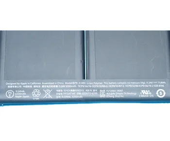 LMDTK Laptop Batteri TIL Apple Macbook Pro Retina13-TOMMER A1502 (2013 År) A1493 11.34 V/71WH Engros