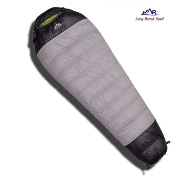 LMR ultralet komfortable gåsedun påfyldning 2500g/2800g/3000g ned, kan være splejset camping sovepose