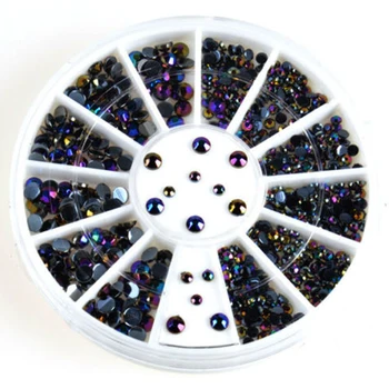LNRRABC Varmt 3D 500pcs Crystal Glitter Vide, at DIY-Hjulet For Søm Telefon Taske Dekoration Rhinestones Perler Smykker