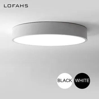 LOFAHS Moderne LED-loftslampe Rund, enkel dekoration inventar, studere, spisestue, balkon, soveværelse stue, loft lampe