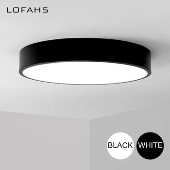 LOFAHS Moderne LED-loftslampe Rund, enkel dekoration inventar, studere, spisestue, balkon, soveværelse stue, loft lampe