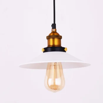 Loft American Vintage Vedhæng Lys Kobber fatning E27 110/220V Antikke Pendel Lampe til Hjemmet Indretning Restaurant Belysning