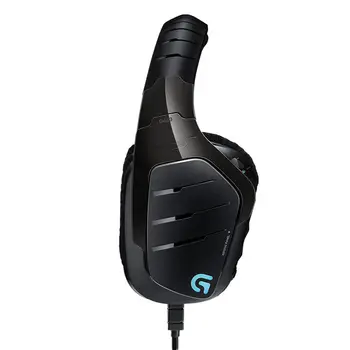 Logitech G633 Artemis Spektrum RGB 7.1 Surround Sound Gaming Headset Flere Platform Kompatibilitet Enestående Lyd Per