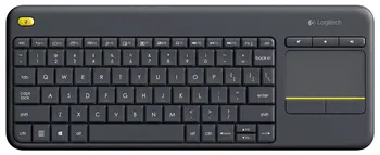 Logitech Wireless Touch Keyboard K400 Plus med Indbygget Touchpad, til Internet-Tilsluttede Tv