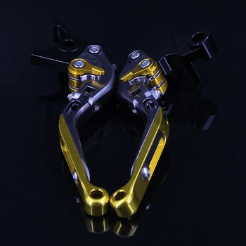Logo Golden+Titanium CNC Motorcykel Justerbar Bremse, Kobling Løftestang For Honda XL1000 Varadero/ABS 1999-2013 2009 2010 2011 2012