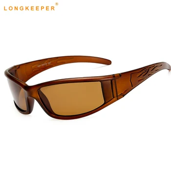 LongKeeper 2018 Mænd Polariserede Solbriller UV400 Beskyttelse Mærke Mænd Kørsel Gafas de sol, solbriller Til mænd Sport