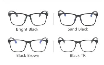 LongKeeper Læsning Glas TR90 Ultra-light Frame Briller Til Kvinder, Mænd Harpiks Materiale Sejhed Pladsen Computer-Briller