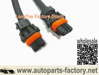 Longyue 10stk H4/9003 at 9005 9006 forlygte-adapter plug 6