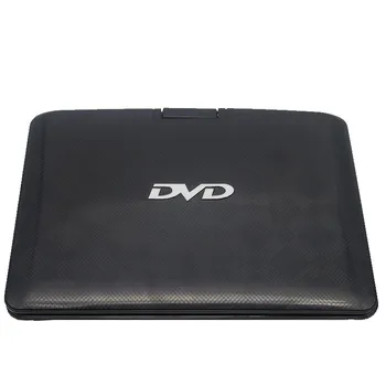 LONPOO Bærbar DVD-Afspiller 10.1 tommer Drejelig DVD-Afspiller DIVX USB-Bærbare TV Portatil DVD-Afspiller, TV, Bil Oplader, RCA med Batteri