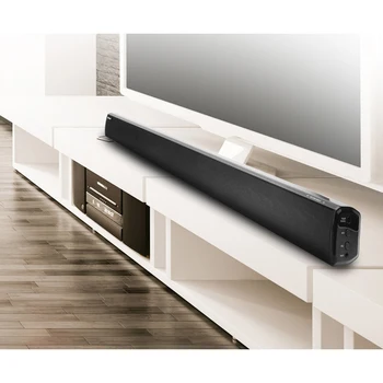 LONPOO TV Soundbar Bluetooth Højttaler 40W Dyb Bas Subwoofer hjemmebiograf TV Soundbar med Optical Coaxial TV-højttaleren