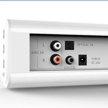 LONPOO TV Soundbar Bluetooth Højttaler 40W Dyb Bas Subwoofer hjemmebiograf TV Soundbar med Optical Coaxial TV-højttaleren