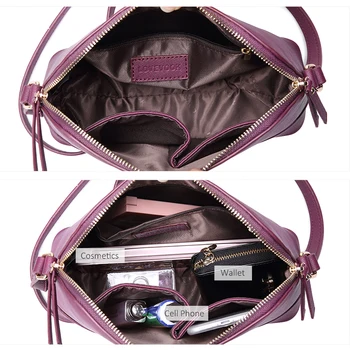 LOVEVOOK messenger tasker til kvinder skulder crossbody taske kvindelige håndtasker i høj kvalitet PU dametasker 2018 lille Shell indhylle
