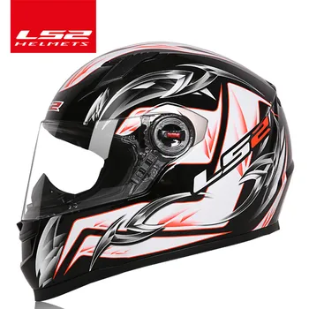 LS2 globale butik LS2 FF358 fuld ansigtsmaske, motorcykel hjelm motocross racing hjelm ECE-Certificering mand kvinde casco moto casque