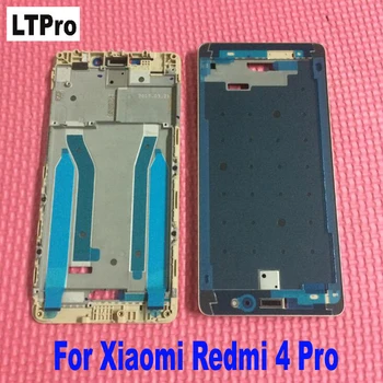 LTPro Bedste Kvalitet Ny Hongmi 4 pro Bezel Midterste Ramme For Xiaomi Redmi 4 32gb pro version Front LCD-Boliger Mobiltelefon Dele