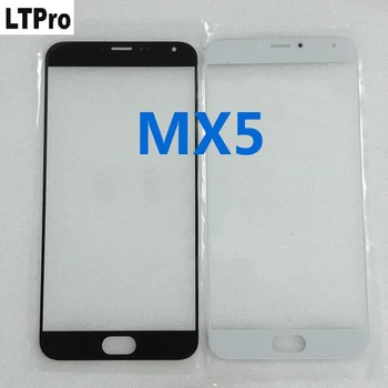 LTPro Brand Nye Front Glas Panel for Meizu MX5 MX-5 Ydre Skærm Glas Linse Ingen Touch-Skærm, Ingen LCD-Reservedele