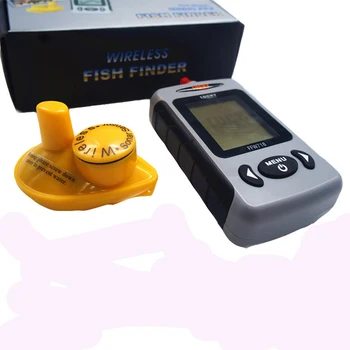 Lucky FFW718 Dybde Ekkolod fishfinder Trådløse Sundere for Fiske-Ekkolod Alarm Fishfinder 100M Dybde Floden Transducer Sensor #B8