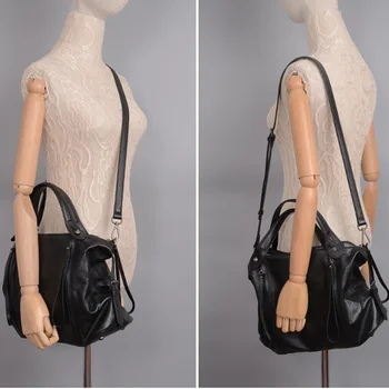 Luksus af Høj Kvalitet, Ægte Læder Kvinder Håndtasker Skulder Messenger Damer Taske Tote Taske Håndtaske Designer Bolsos Mujer