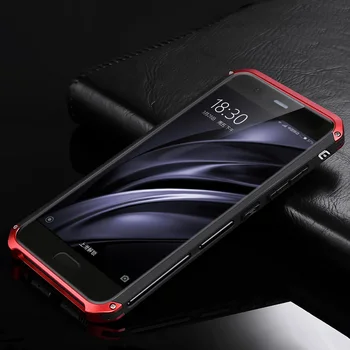Luksus Element Telefon Taske Tilfælde, Xiaomi Mi 6 med en Designer, Aluminium og PC 'en Fald-Element For Xiaomi Mi-6 (5.15