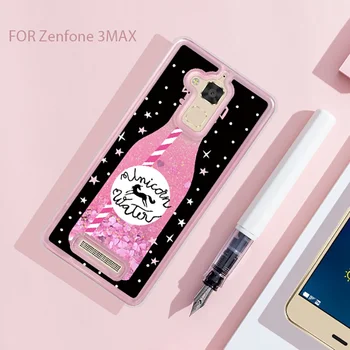 Luksus Flydende Tilfældet For Asus Zenfone 3 Max ZC520TL Tilfælde Silikone Pink Cover Til Zenfone 3 Antal Tilfælde af For Asus ZC520TL Tilfælde 5.2 tommer