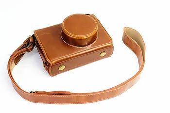 Luksus-Kamera Video-Case Taske Til Fujifilm X100 X100S X100T PU Læder kamerataske Vintage beskytte Dække tag Batteriet direkte