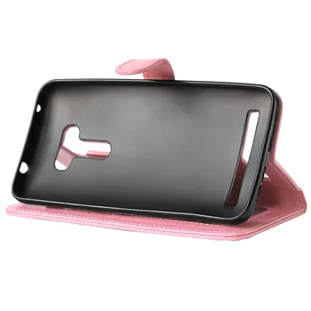 Luksus Tegnebog Stå, flip Cover, etui Til Asus Zenfone Selfie ZD551KL Tilfældet Med Kreditkort Mobiltelefon Tilfælde på lager