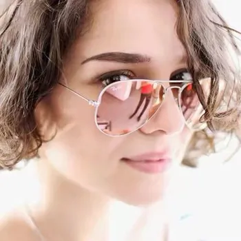 Luksus Vintage Polariserede Solbriller Kvinder Mænd Brand Designer Spejl solbriller Til Kvinder, Damer Kvindelige Solbriller, oculos de sol
