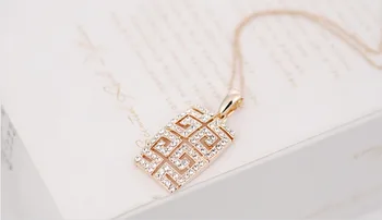 Luksus Østrigske krystal Smykker Sæt Alloy Square Part, Smykker til kvinder, Drop Shipping 1273-1273