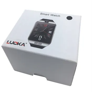 LUOKA Smart ur S18 Passometer med Touch Skærm kamera Understøtter SIM-TF kort Bluetooth smartwatch til Android, IOS Telefon