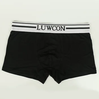 LUWCON Mærke 5pcs/masse Mænds Undertøj, boxershorts Modal Soft åndbar Underbukser U konveks Boksere Mænd
