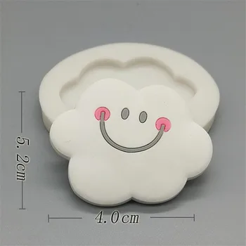 Luyou 3pcs/indstil 3D-Cloud silikone formen fondant skimmel kage udsmykning værktøjer Sukker håndværk chokolade gumpaste skimmel FM1442