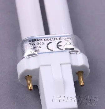 LYS FOR INDUSTRIELLE symaskiner Chok-proot Lampe rør 7W AF POWER Energy-saving-Dobbelt-pin stik Multi-type er kompatibel