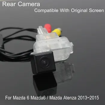 Lyudmila For Mazda 6 Mazda6 / Mazda Atenza 2013~RCA Oprindelige Skærm Kompatibel Bil førerspejlets Kamera Tilbage Op Omvendt Kamera