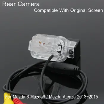 Lyudmila For Mazda 6 Mazda6 / Mazda Atenza 2013~RCA Oprindelige Skærm Kompatibel Bil førerspejlets Kamera Tilbage Op Omvendt Kamera