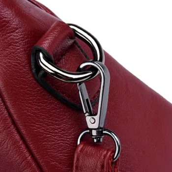 Læder Damer Håndtasker til Kvinder i Ægte Læder Totes tasker Messenger Tasker Hign Kvalitet Designer Luksus Mærke Taske