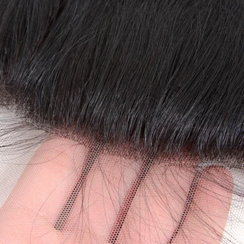 Løs Dybt menneskehår 3 Bundter Med Frontal Malaysiske Remy Human Hair Weave Pre Plukkede 13x4 Blonder Frontal Lukning Med Babyhair